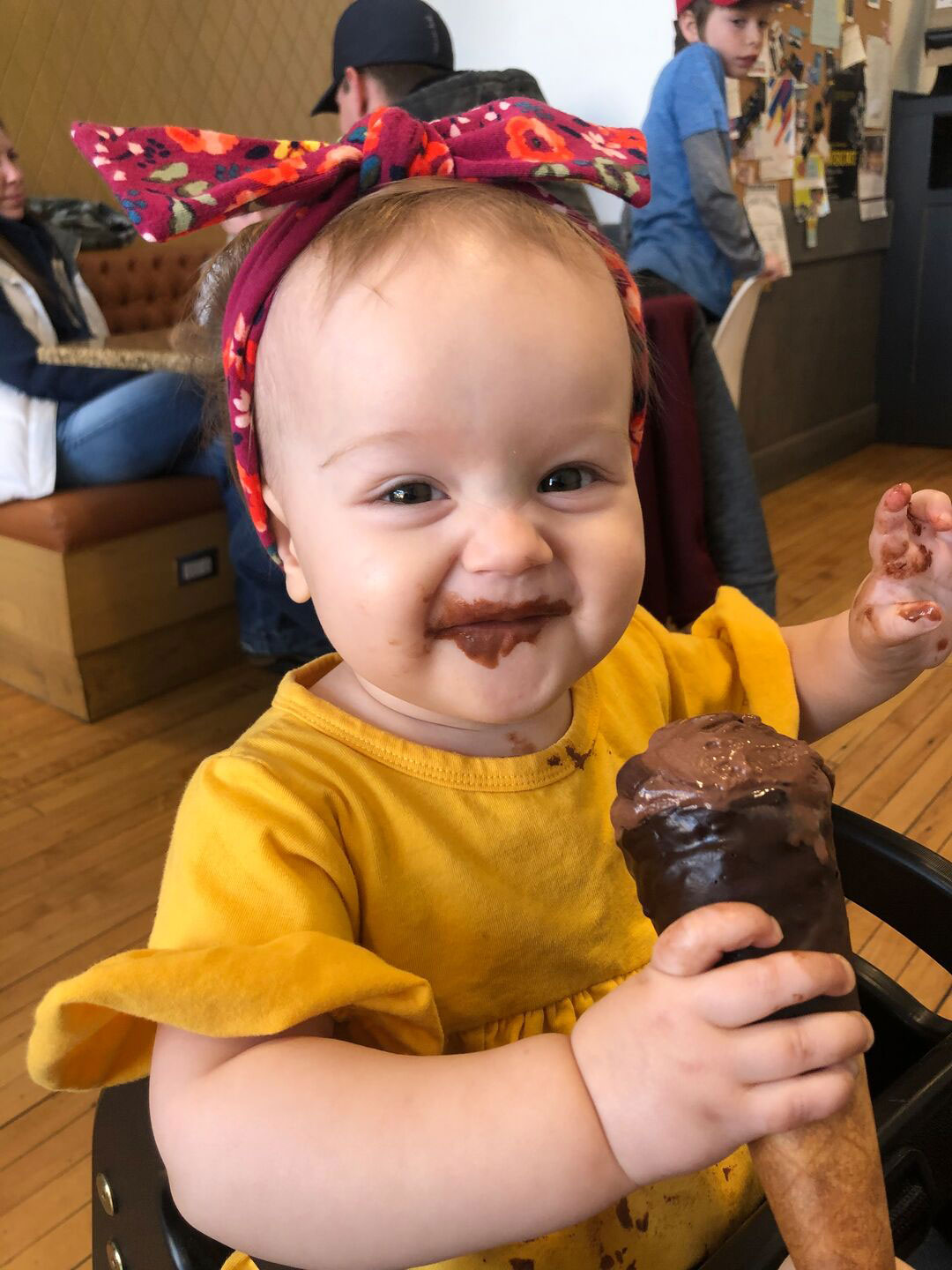 Zoe with Ice Cream